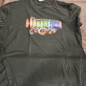 L Rainbow Equalizer Shirt Sz L